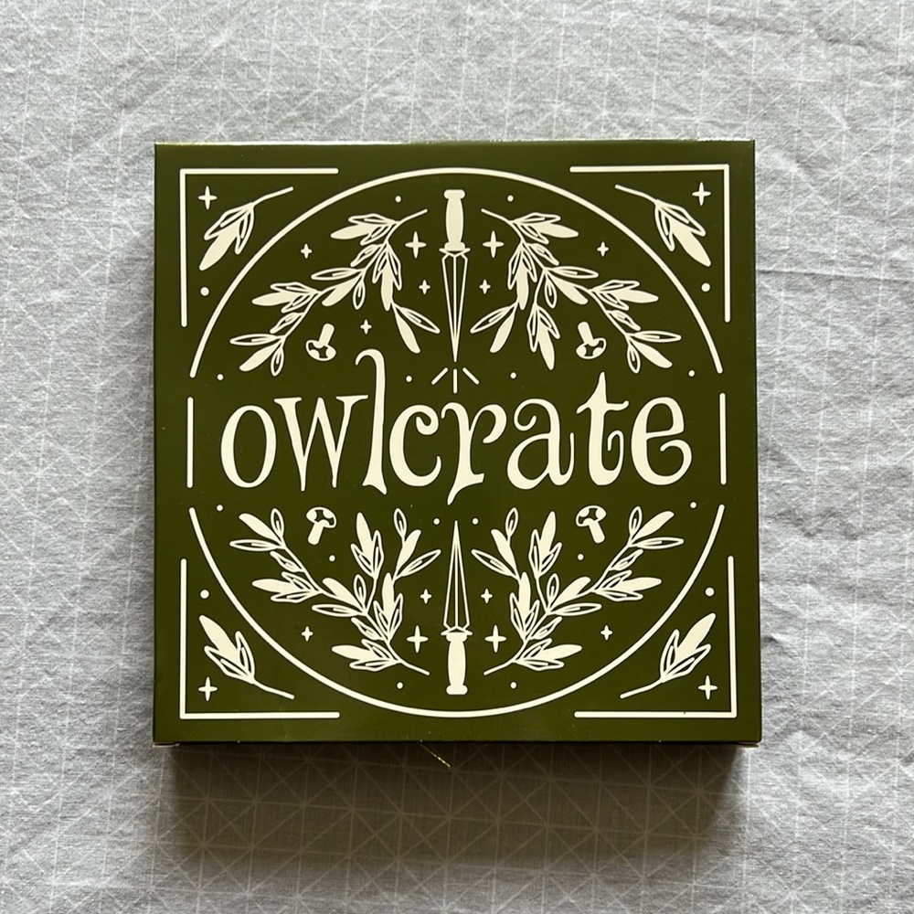 OwlCrate embroidered bookmark kit